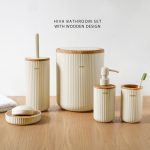 ست بهداشتی هیوا طرح چوب