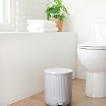 سطل پدالی گرد متوسط هیوا