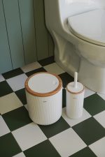 ست سطل و برس هیوا طرح چوب - تصویر 3