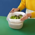 ست آبکش و لگن چهار گوش درنا