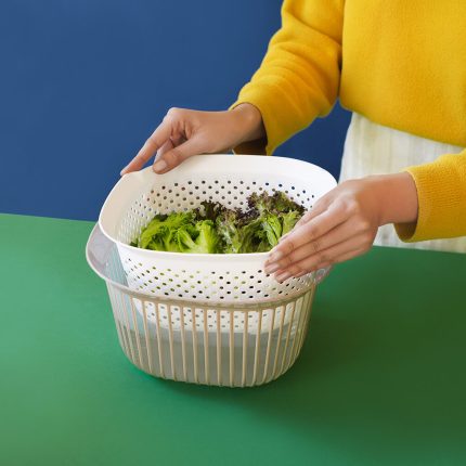 ست آبکش و لگن چهار گوش درنا